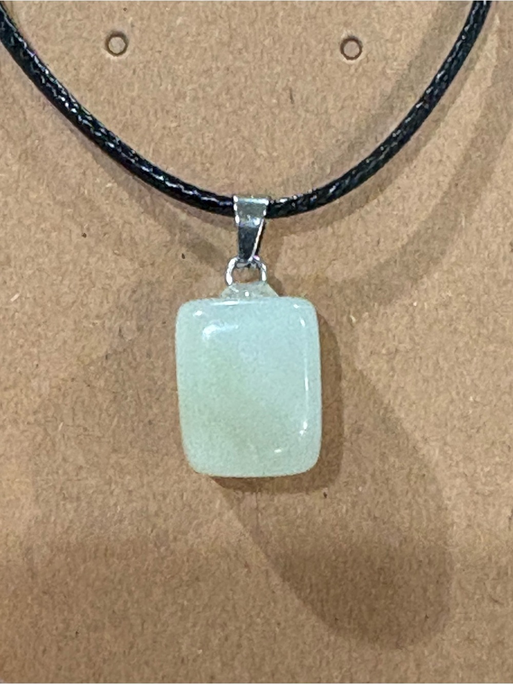 Green Aventurine Pendant Necklace
